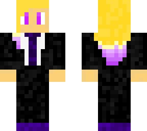 girl in suit