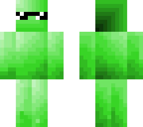 gradient green w/ shades skin