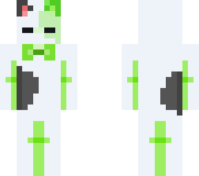 green cat