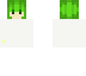 green hair school girl (wip)