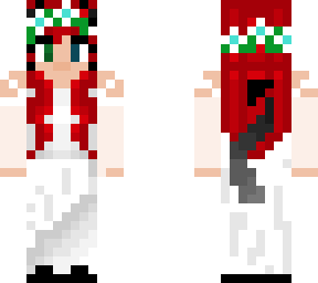 me in a wedding dress