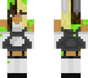 me in maid dress but make it slime!