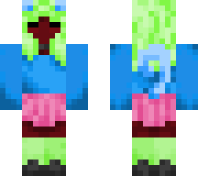 neon cat girl