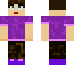 nerdy purple boy