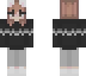 nihachu with brown hair