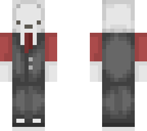 polar bear in suit