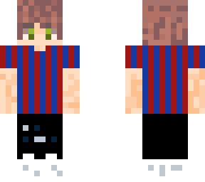 pt blue and red mc skin