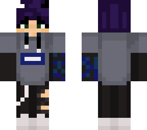 purple demon boy