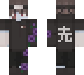 purple flowers