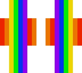 rainbow skin