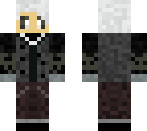random anime character in suit