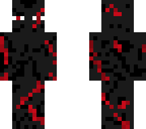 red scared enderman