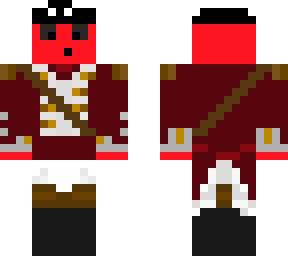 red slime with dark red costume