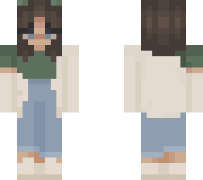 sage green indie outfit