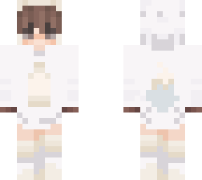 snowy fox,winter fox boy skin :)