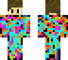 spray paint skin