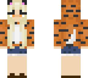 tiger girl hoodie