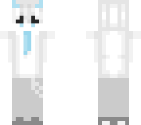white elegant boy