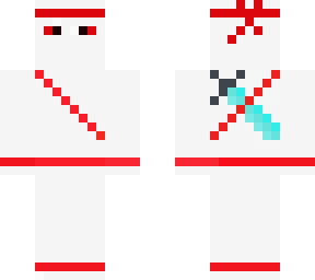 white ninja