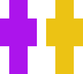 yellow/blue