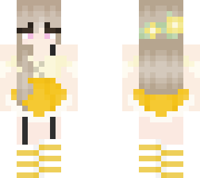 yellow dress :d