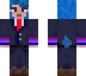 a bukkitblue skin