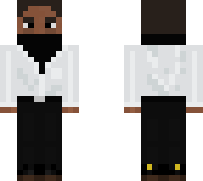 black and white skin
