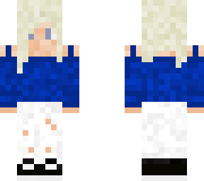 blond lowtop - blue - girl - blond - vanda
