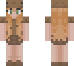 brown axolotl girl