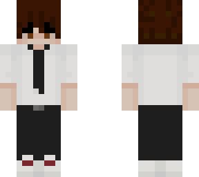 chainsaw man brown haired