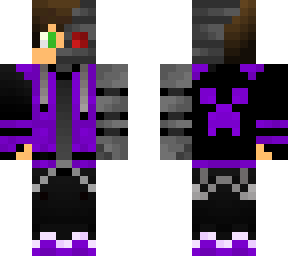 cyborg gamer boy
