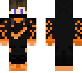 fire gamer boy (orange)