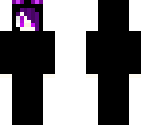 girl in enderman jumper