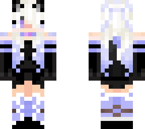 meifwa cat girl  original by prettykitty223 but blue