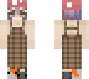 mushroom hat girl