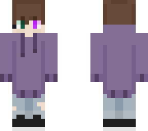my skin in purple
