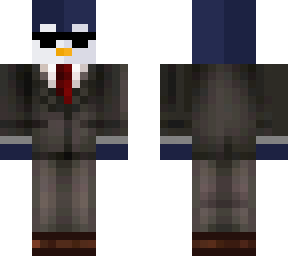 pengiun with glasses
