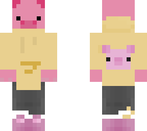 pig man boy guy