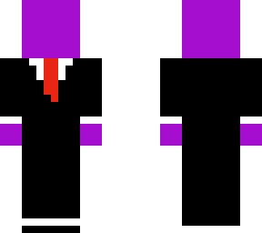 purple suit