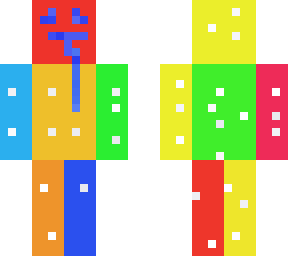 rainbow man / noob face