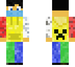 rainbow skin with bikini