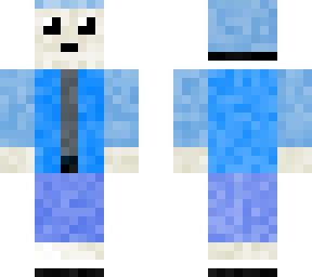 skin with blue sweatcher