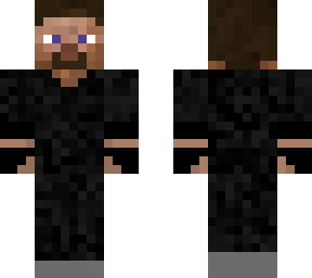 steve black suit | Minecraft Skin