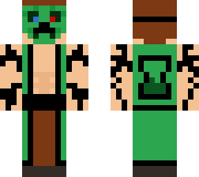 the wanderer with creeper mask
