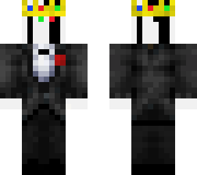 Tuxedo banana Rambo fixed | Minecraft Skin