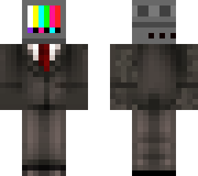 tv head tux [black]