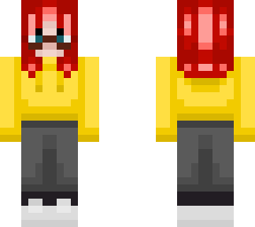 yellow sweater