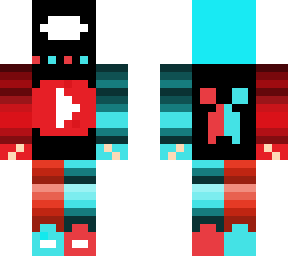 youtube creeper rainbow amongus