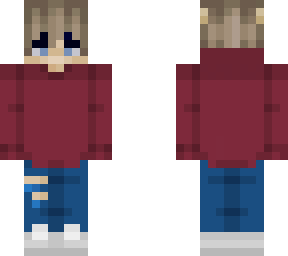 (updated) my main mc skin (oc)