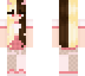2 hair color girl